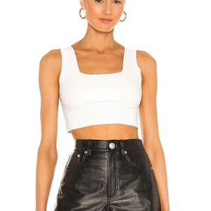 Commando White Crop Top